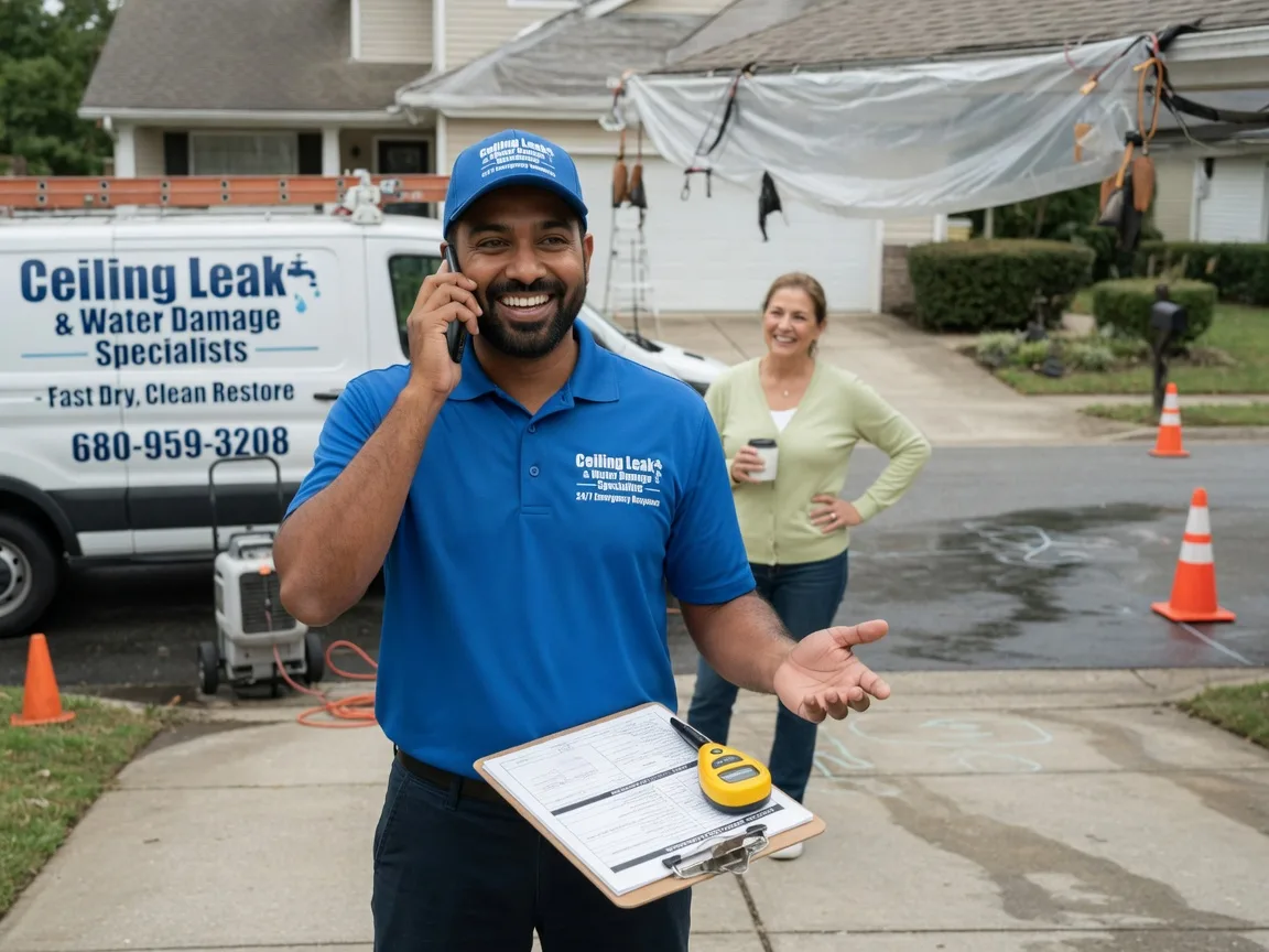 Ceiling Leak Cleanup Hunt Valley, MD FAQs